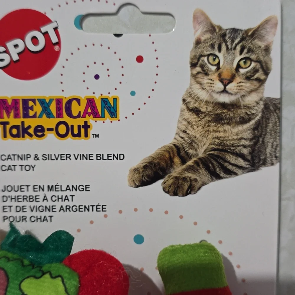 Cat Toys NWT Mexican Take-Out‎ Spot Brand